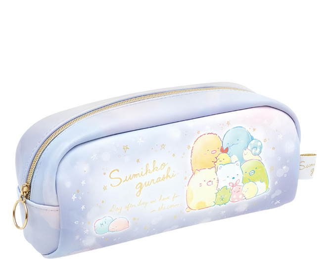 Sumikkogurashi 角落生物 角落小夥伴筆袋, 顏色隨機, 1個