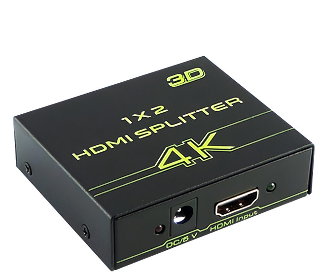 Alanview HDMI 4K2K 一進二出分配器 UHD v1.4, VK102A, 1個