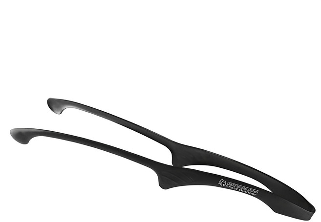 Forest Outdoor 群森戶外 燒肉夾, 黑色, 1支