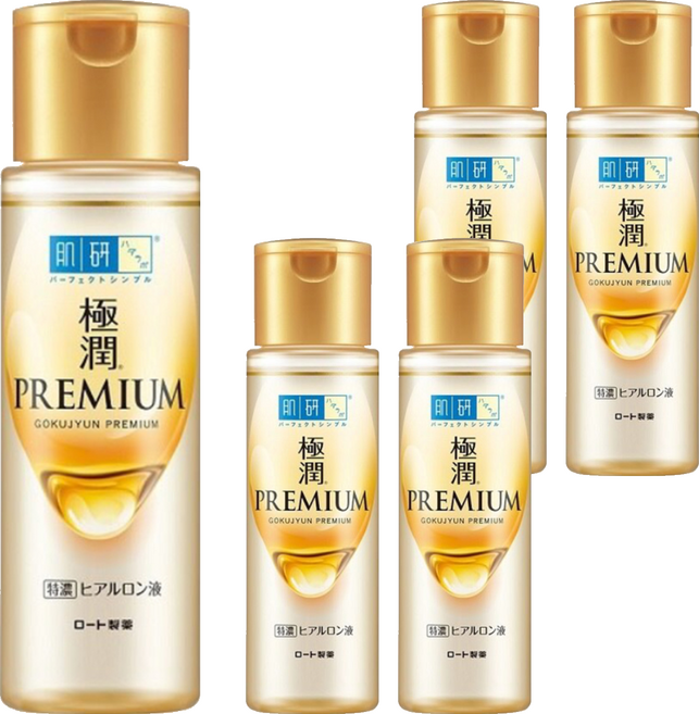 Hadalabo 肌研 極潤PREMIUM 特濃保濕精華水, 170ml, 5瓶