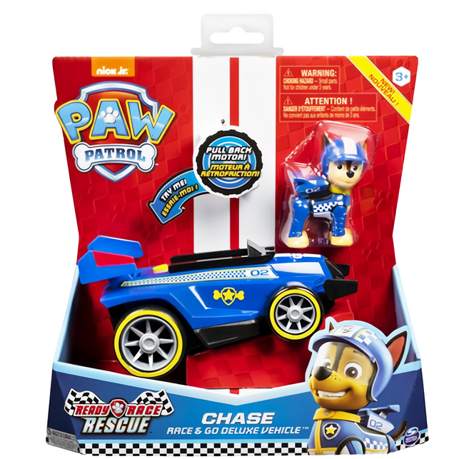 PAW PATROL 汪汪隊立大功 極速賽車救援系列 音效迴力車, 阿奇, 1個