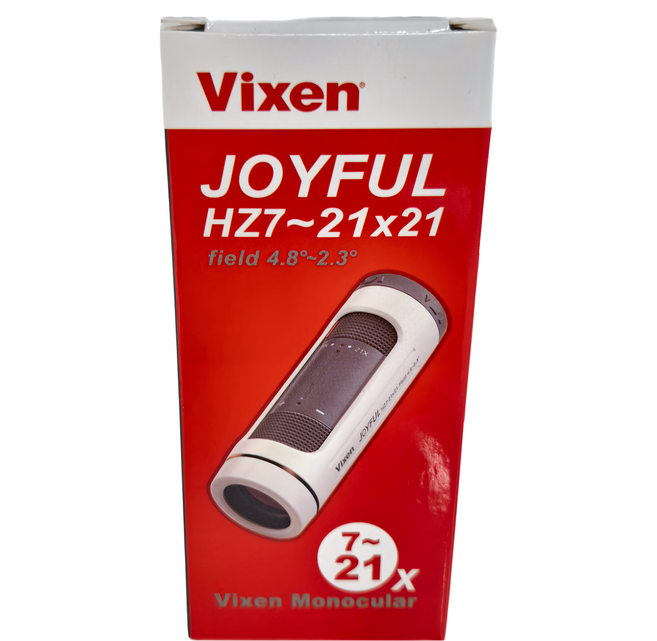 Vixen JOYFUL HZ7~21x21 單筒望遠鏡, 7 x 21 mm, 1台