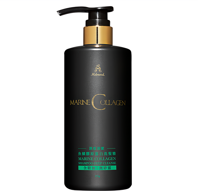 Mdmmd. 明洞國際 魚鱗膠原蛋白洗髮精 深度清潔, 570g, 1瓶