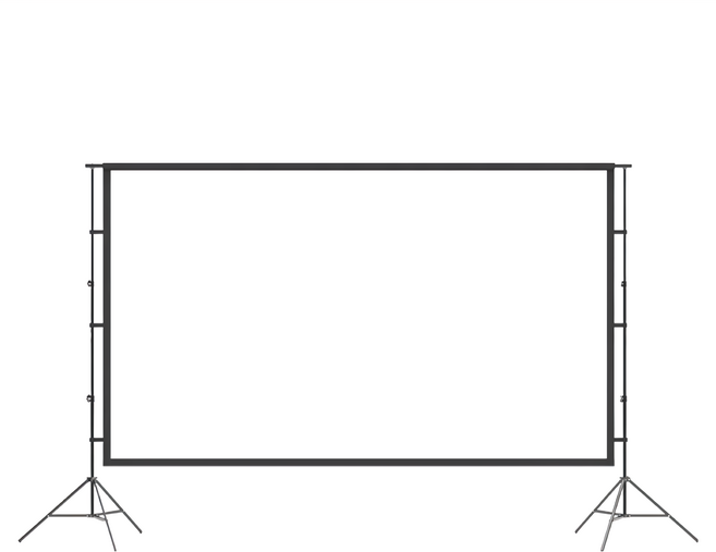 Ho-se 好勢露營 FAD 雙支架投影布幕組 84吋