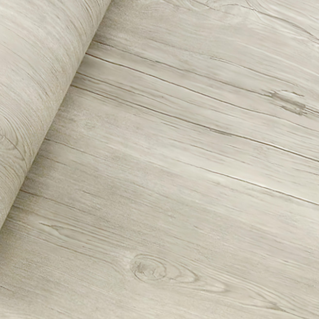 WA. WALL ART 仿真木紋自黏防水壁紙, 淺弗利特木