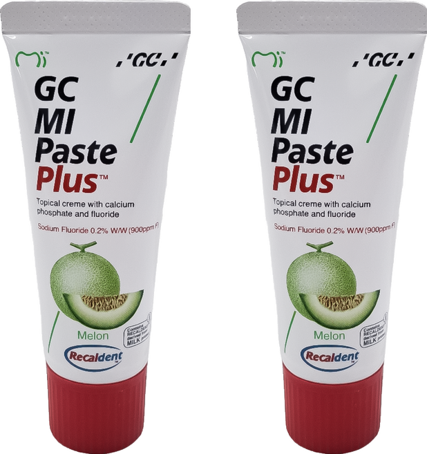 GC 而至 Tooth Mousse 而至牙齒乳膏 含氟 哈密瓜, 40g, 2條