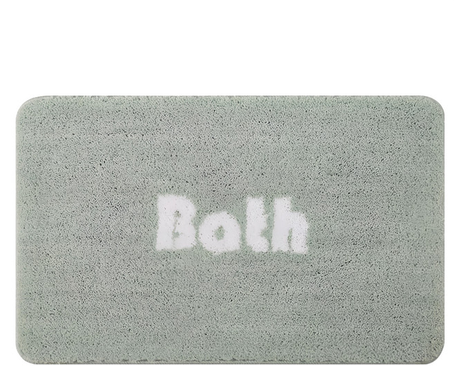 ANTIAN 雪尼爾加厚防滑吸水地墊 bath, 薄荷綠, 1個