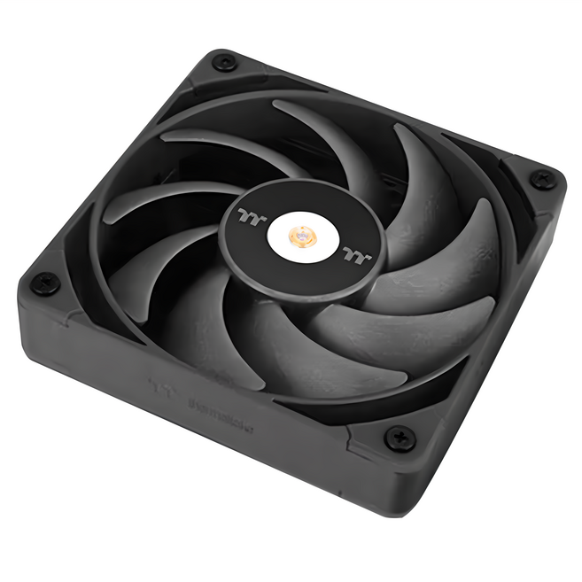 thermaltake 曜越 TOUGHFAN 14 Pro 高風壓靜音風扇, CL-F140-PL14BL-A, 黑色, 1個