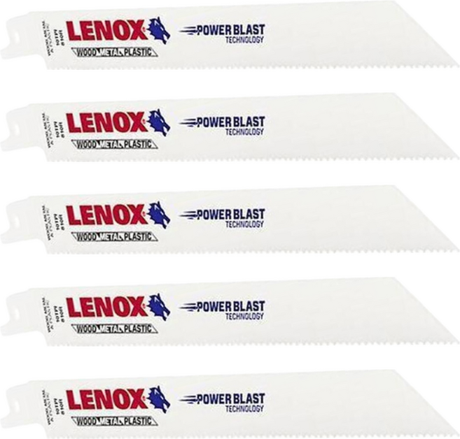 LENOX 狼牌 雙金屬軍刀鋸片 薄金屬, LETC20568624R, 5個