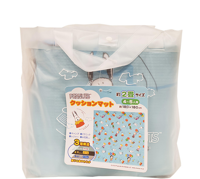 PICNIC&HOME by ASAHIKOYO 野餐墊附提袋, SNOOPY