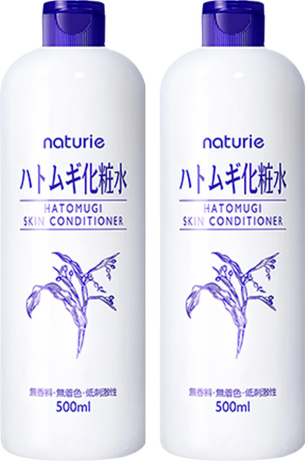 imju naturie 台灣公司貨 薏仁清潤化妝水, 500ml, 2瓶