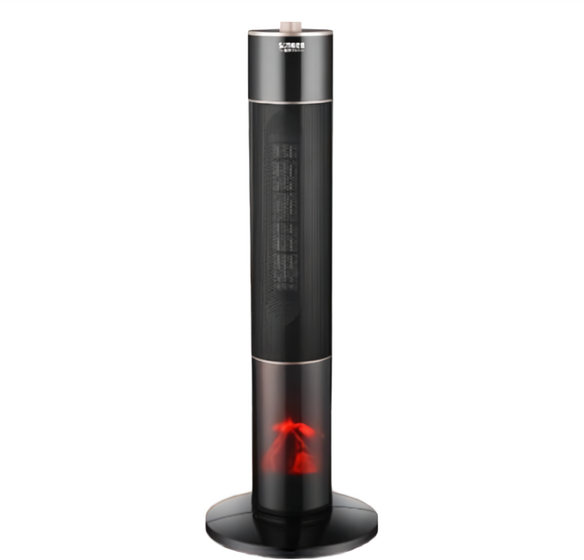 SOnGEn 松井 3D擬真火焰 陶瓷電暖爐 原廠保固, 黑色, SG-071TC