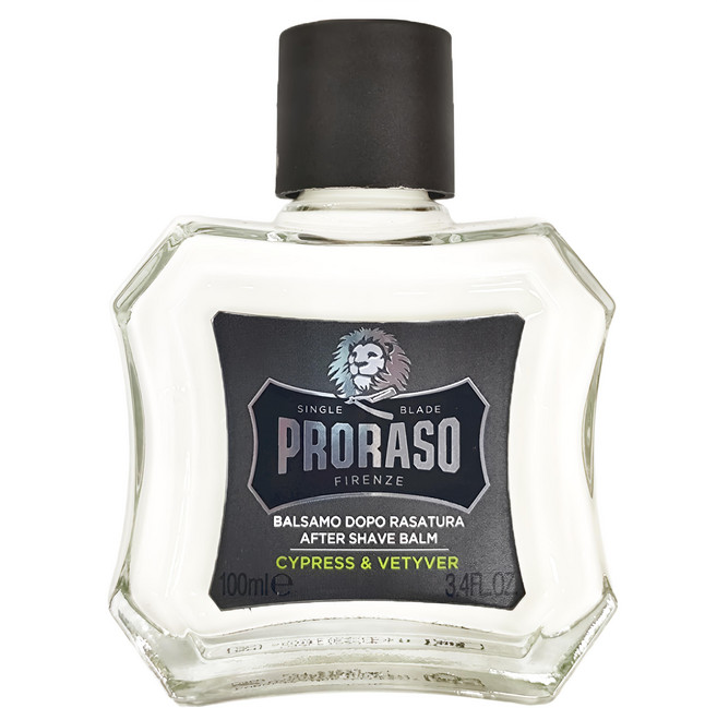 PRORASO 鬍後乳 專業版 絲柏岩蘭草, 100ml, 1瓶