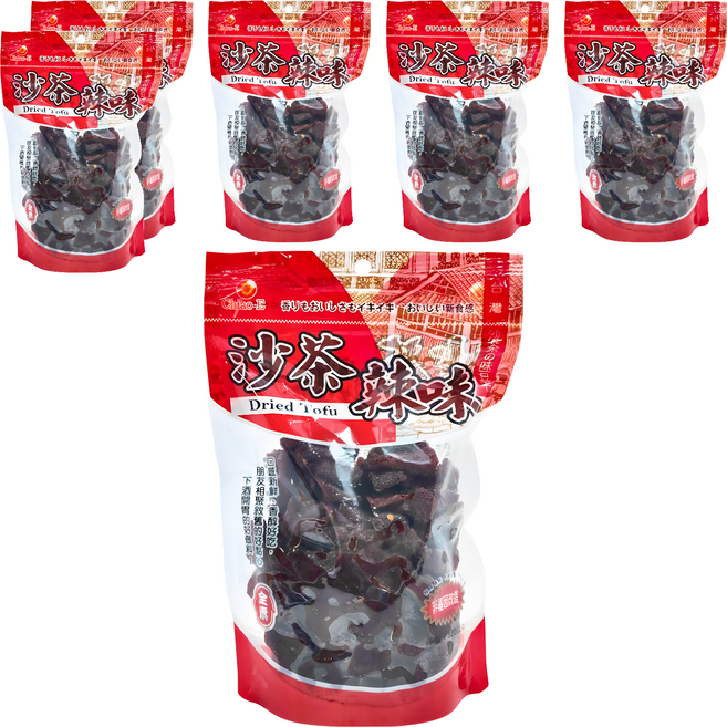 Chiao-E 巧益 沙茶辣味豆干, 6包, 320g