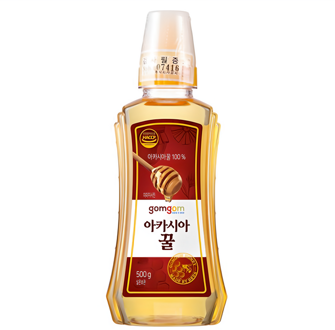 gomgom 刺槐蜂蜜 500g, 1瓶