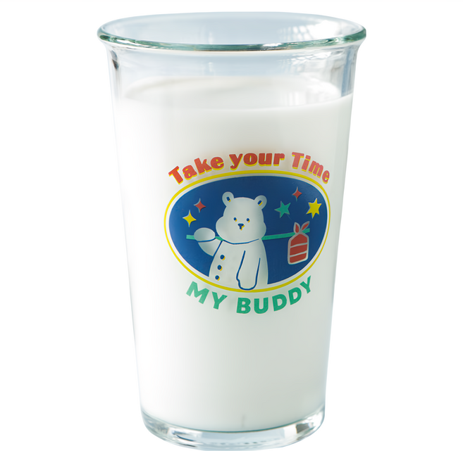 Dailylike 玻璃杯 380ml, My buddy2, 1個