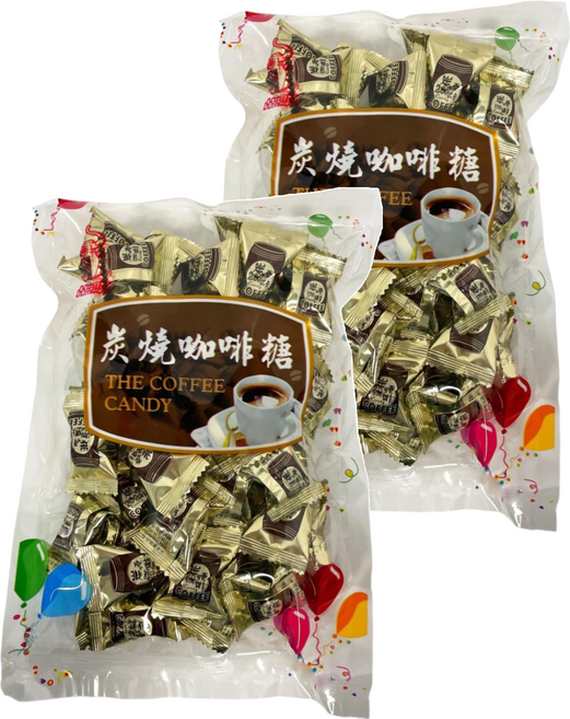品味食族 嘉禾牌 碳燒咖啡糖, 200g, 2袋