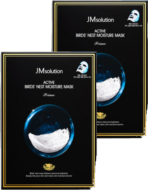 JMsolution 肌司研 燕窩補水保濕面膜 30ml, 10片, 2盒