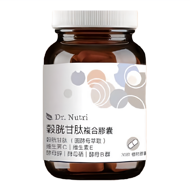 Dr.Nutri 穀胱甘肽複合膠囊, 30顆, 520mg, 1罐
