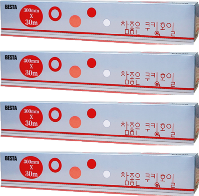 BESTA Good Foil 錫箔紙 30cm x 30m, 4盒