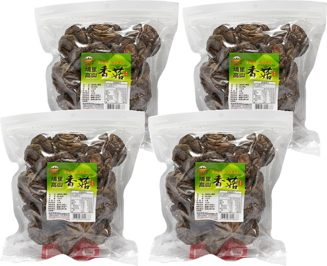 WON LAI WON 旺來旺 埔里高山香菇, 75g, 4包