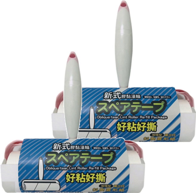 TU 良品 新式膠黏滾輪, 2個