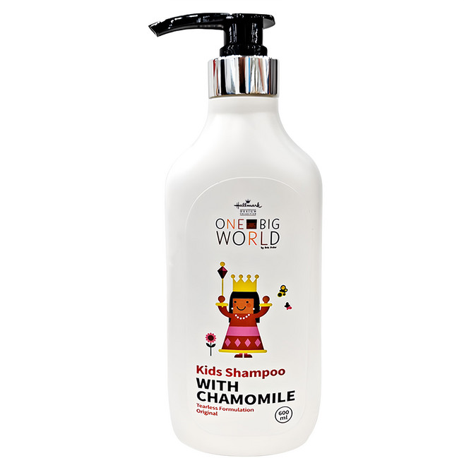 Hallmark 童話樂園 舒淨洗髮露 經典牛奶香, 600ml, 1瓶