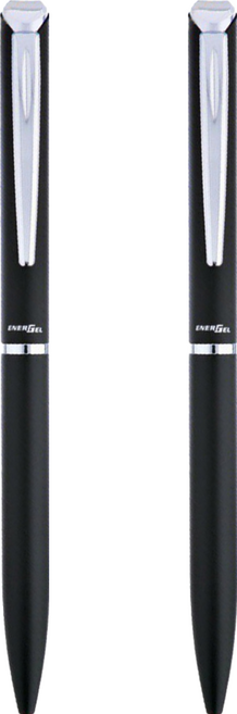 Pentel 飛龍文具 ENERGEL ES 極速鋼珠筆 BLP2005A-AT, 黑色, 2支