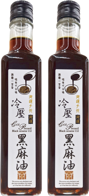 醬王殿 御選黑麻油, 250ml, 2瓶