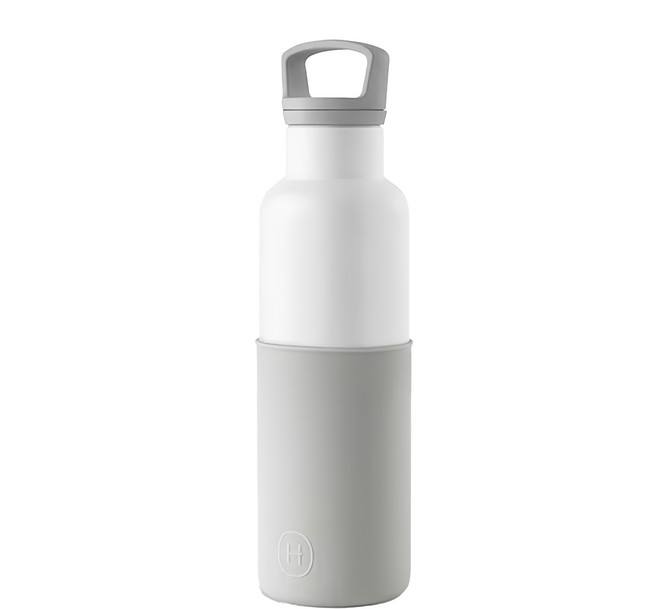 HYDY 保溫瓶, 白瓶雲灰, 590ml, 1個