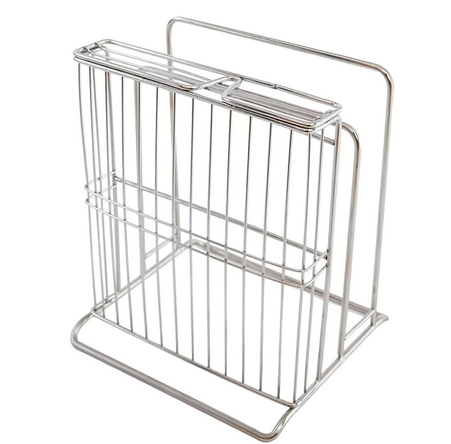 GOZENBO 御膳坊 304不銹鋼砧板架 加大 1個, 不銹鋼色