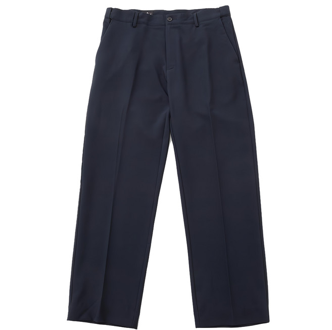 CARET 男款隱藏式鬆緊帶直筒寬褲