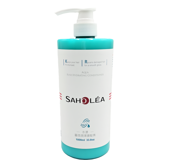 SAHOLEA 森歐黎漾 水漾薔薇潤澤護髮素, 1L, 1瓶