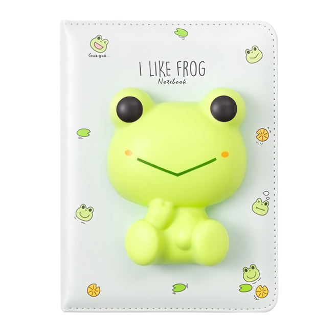 ii GEN 一正 抒壓筆記本, 青蛙, 1本