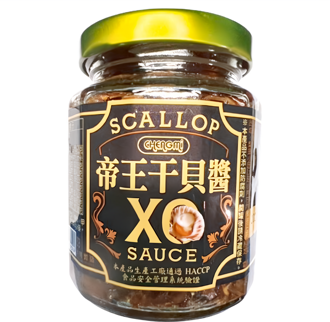 帝王干貝醬, 1個, 240g