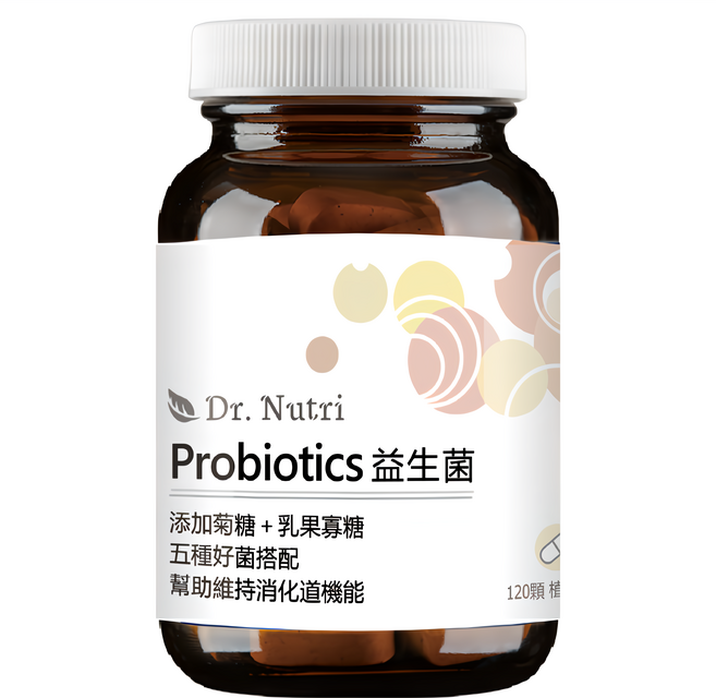 Dr. Nutri 芯漾生醫 益生菌膠囊, 120顆, 470mg, 1罐