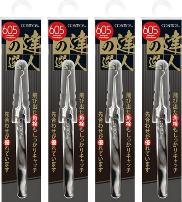 台灣 COSMOS 迷你粉刺夾 勾, 605, 4件
