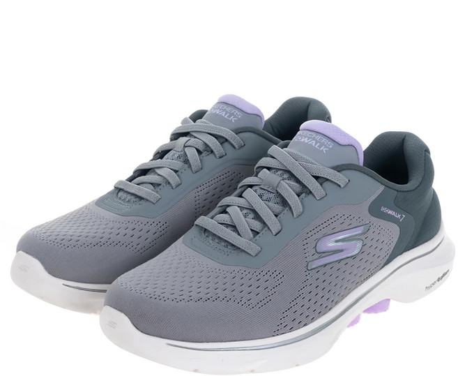 SKECHERS GO WALK 7 慢跑鞋 寬楦 高度響應 超輕 HyperBurst 泡沫 從腳跟到腳趾的緩衝