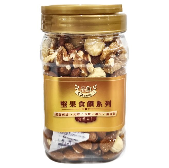 品鮮生活 綜合堅果 大顆五寶, 400g, 1罐