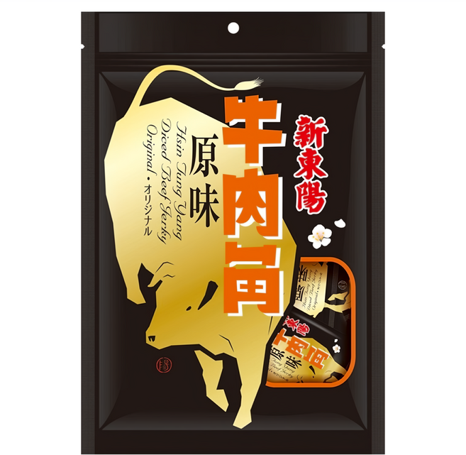 新東陽 原味牛肉角, 210g, 1袋