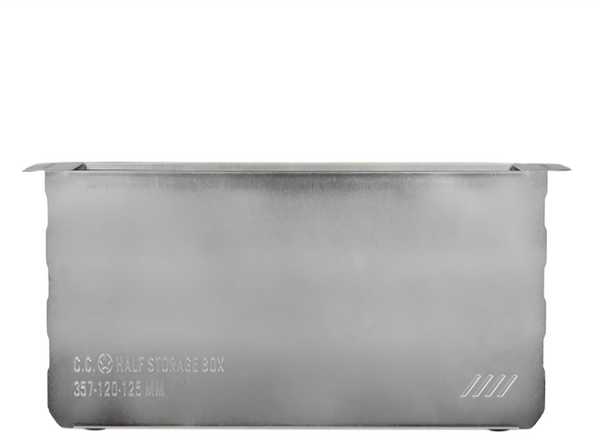 CARGO container 0.5單位置物盒, 銀色, 1層, 1個
