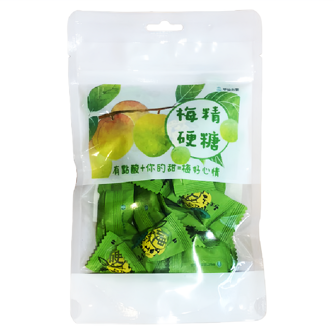 甲仙出雲 梅仙子硬糖, 80g, 1袋