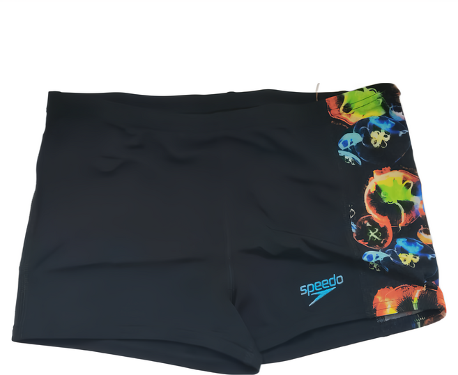 speedo 男孩 運動四角泳褲 Digital SD800316015651003