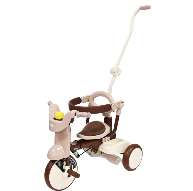 iimo 升級款 02 兒童三輪車, 棕色, 1台