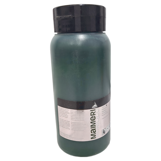 MaIMeRI 美利 壓克力顏料 358 MA-0916151 樹汁綠, 1000ml, 1色