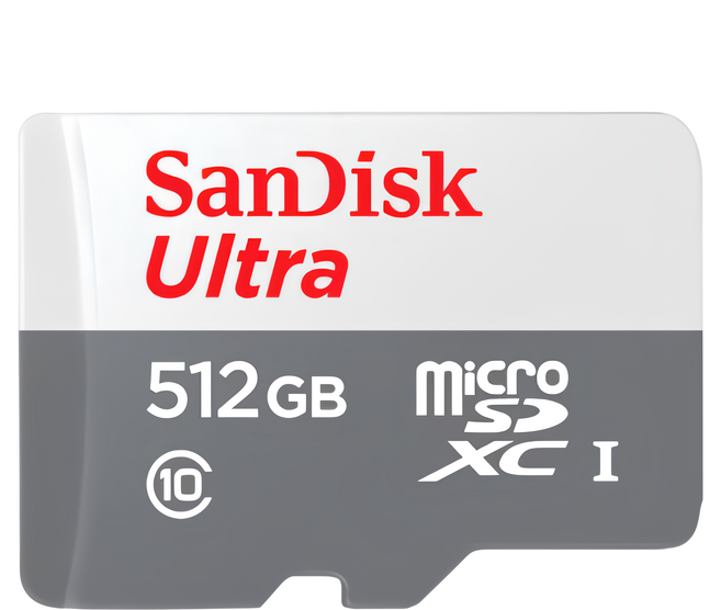 SanDisk 晟碟 公司貨 Ultra microSD 記憶卡, 512GB, 1個