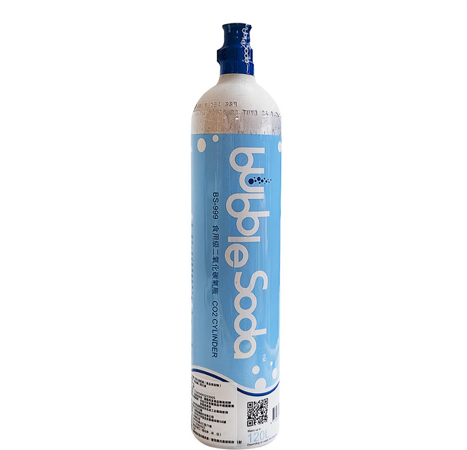 bubble Soda 食品級二氧化碳氣瓶 850g 適用多款氣泡水機 台灣製造 安全無虞