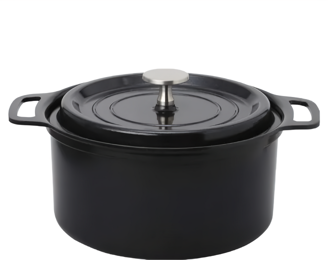 CB JAPAN COPAN系列無水料理鍋, 18cm, 古典黑, 1入