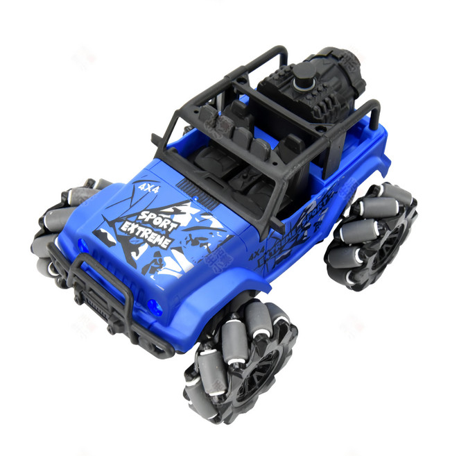 噴霧吉普搖控車, 藍色, 1個