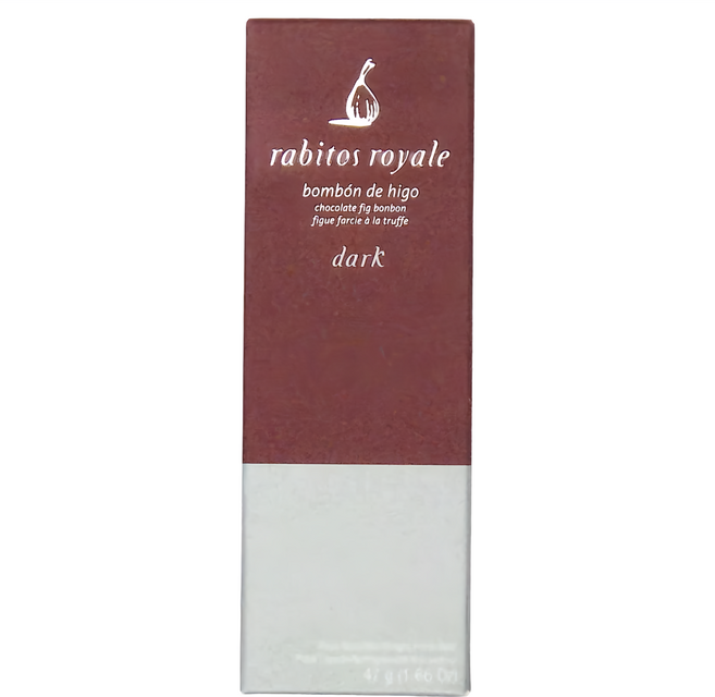 Rabitos Royale 西班牙頂級無花果松露巧克力 3顆, 47g, 1盒